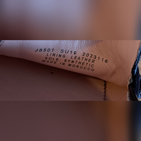 EUC J Crew Academy Black Patent Leather Casual Prep Penny Loafer Flat Shoe SZ 7 - Picture 9 of 9